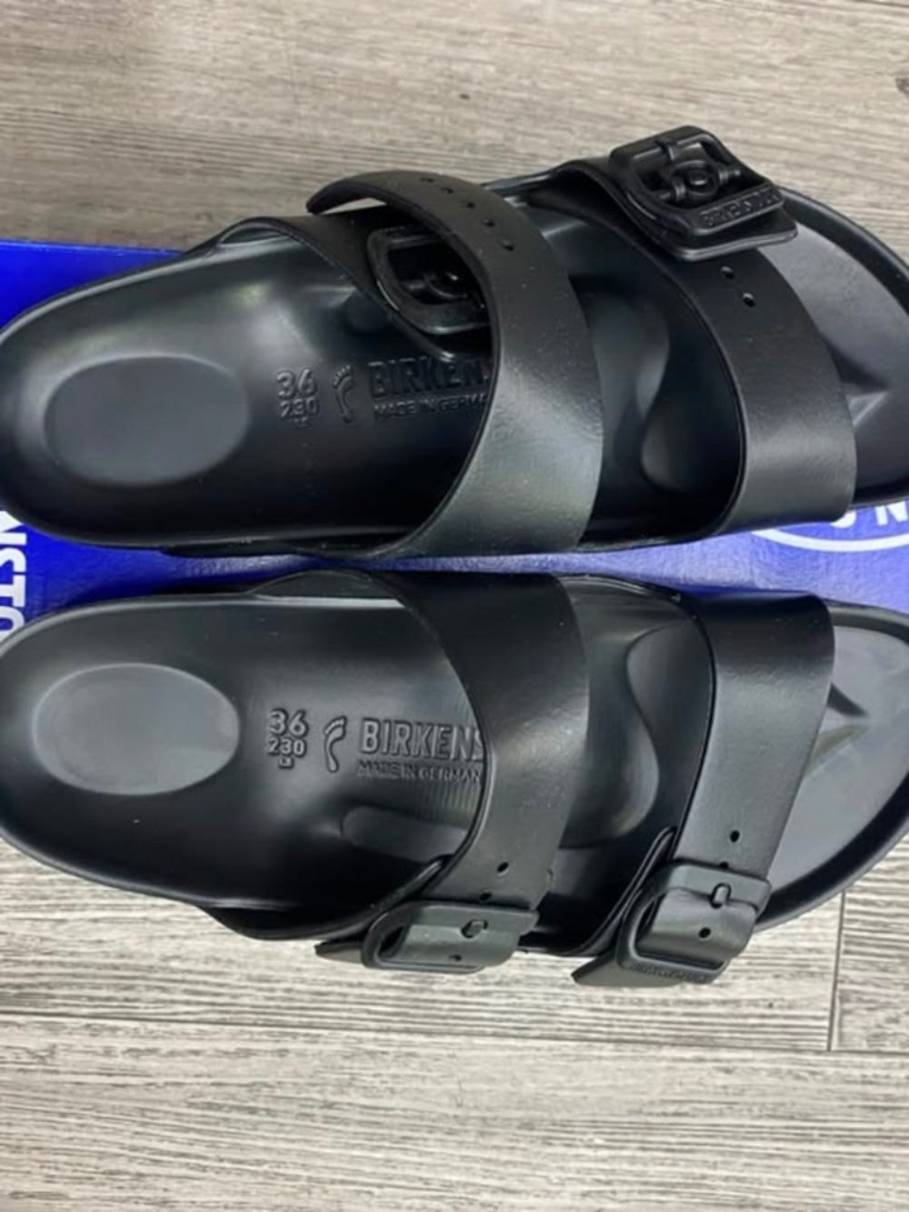 Title: Birkenstock Arizona EVA Black Slide Sandals Lightweight Waterproof Comfor